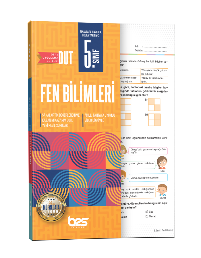 BES DUT 05.SINIF UYGULAMA TESTİ FEN BİLM- 2025-26